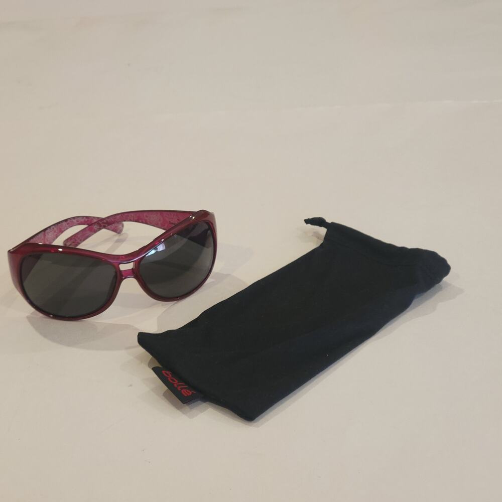 Bollé Sarah 11717 Junior Women Sunglasses Shiny Purple Frame TNS Lens With Pouch